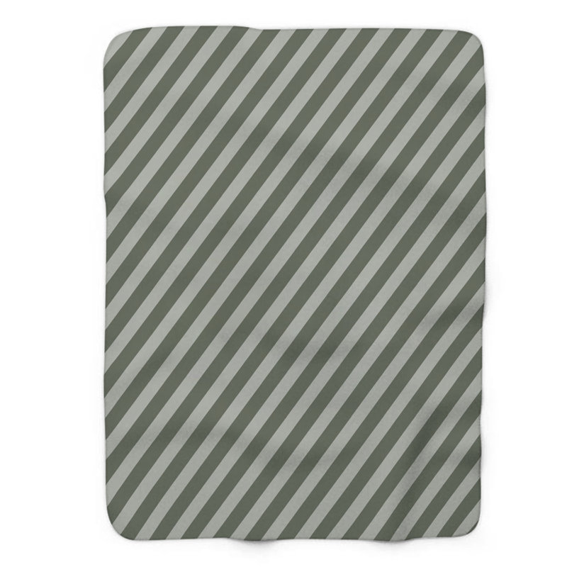 Noble Flourish - couverture sherpa de qualité supérieure 1 pièce, Lit simple