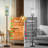 PeeNoke 68.5" Standing Floor Lamp Elegant Hydrangea Flowers Blue Blooms Green Leaves Dimmable Metal Pole Lamp with Linen Lampshade LED Bulb Included