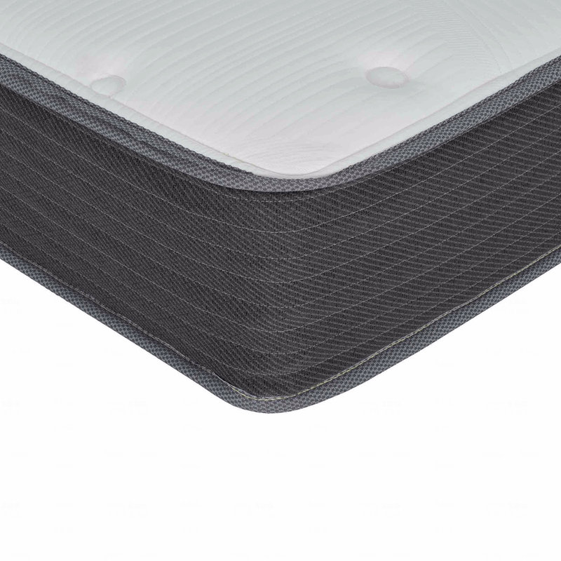 Pocket Spring Hybrid Mattress In A Box, Plush Euro Top Gel Memory Foam Mattress, Full, 12"