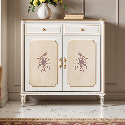 Armoire à chaussures de luxe classique de style français