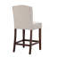 Tabouret de comptoir touffeté