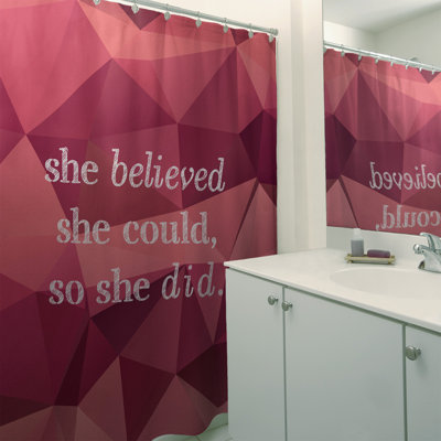 Shower Curtain with Liner Included