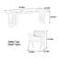 bureau simple et moderne en bois massif-1444969520