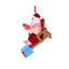 Ornement suspendu de chaise longue Santa