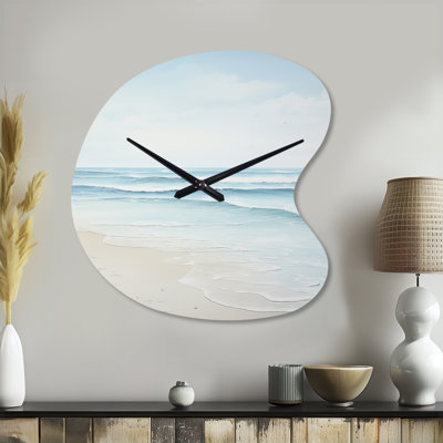 Horloge murale plage de plage I