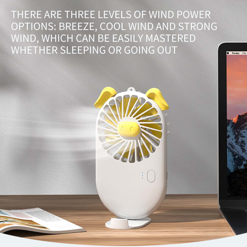 Mini ventilateur de bureau Kondieu, A