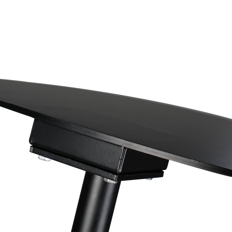 27.4 Inch Lavene Black Minimalist Side Table