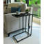 Alward Glass Top C Table End Table