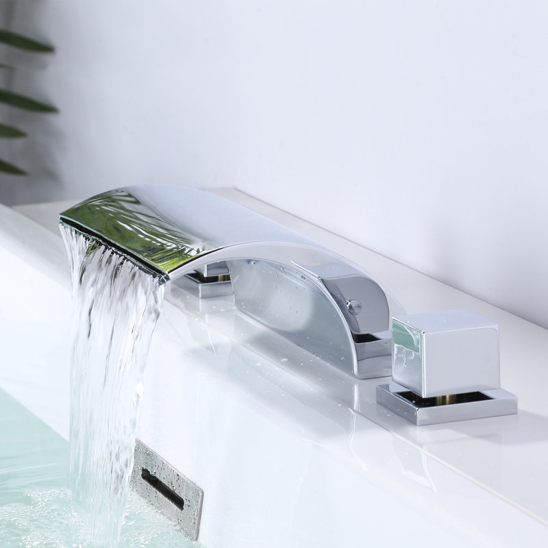 Deck Tub Spout with Diverter, Chrome