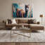 Faune, alpaga gris, art mural sur toile-704561070
