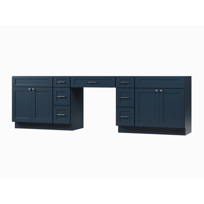 114 Double Bathroom Vanity Base Only