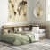 Teddy Twin Platform Standard Bed with Bookcase