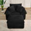 Fauteuil modulaire à compression, canapé-lit moderne en velours côtelé de 47 pouces pour la maison