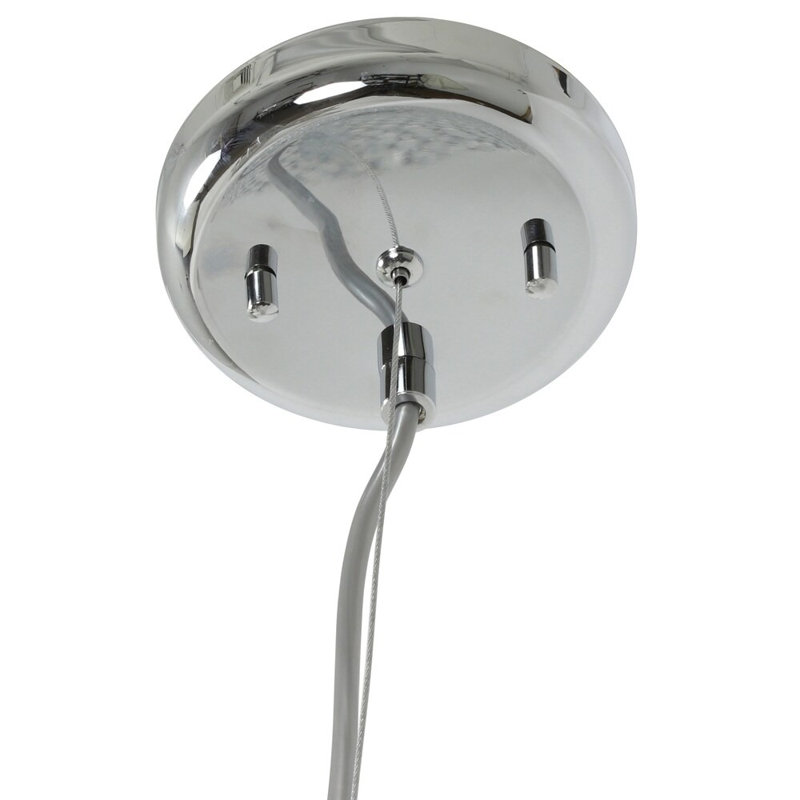 Labros 1 - Light Silver Single Pendant