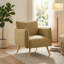 Carvalho Upholstered Soft Touch Fabric Armchair-123627409