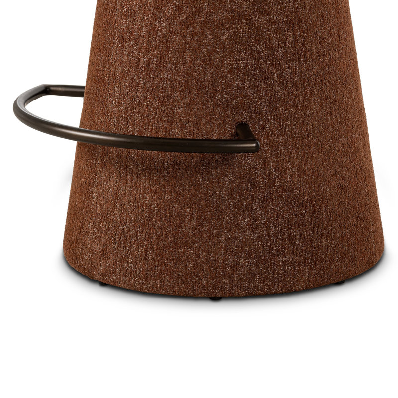 Cannes Swivel Stool-Crypton Wayfarer Sienna-Counter, Crypton Wayfarer Sienna