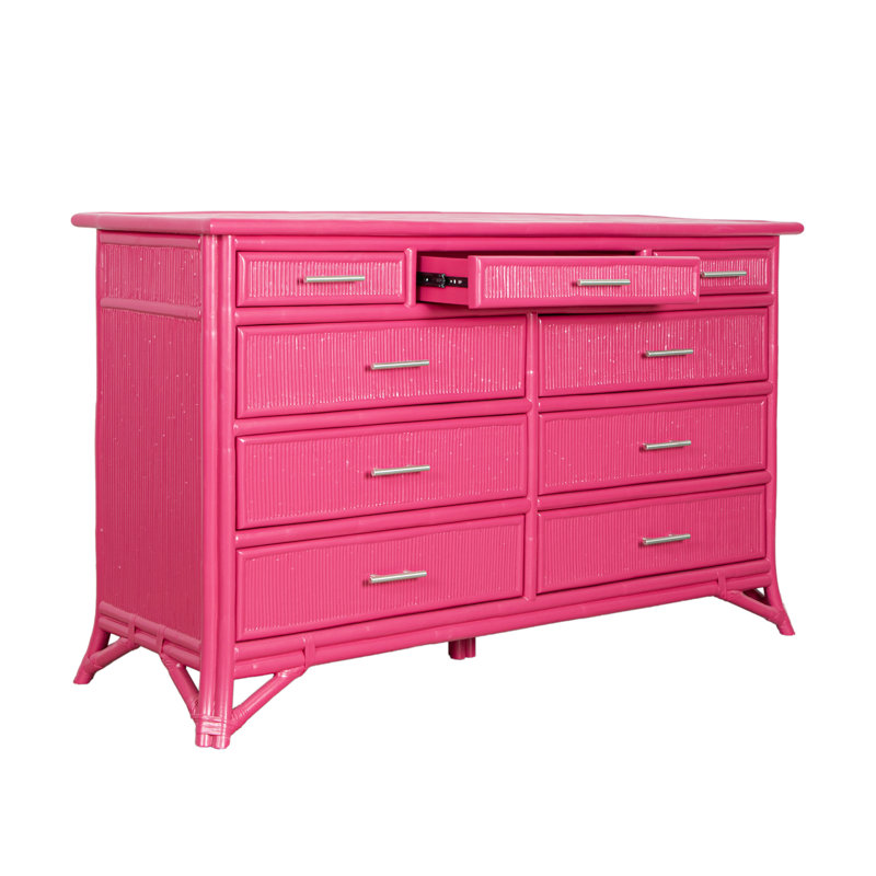 Bermuda 9 - Drawer Dresser, Hot Pink
