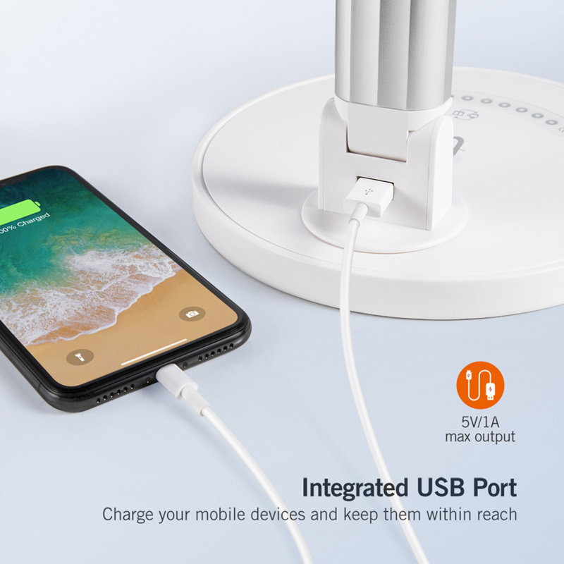 Hernandes Adjustable USB Desk Lamp