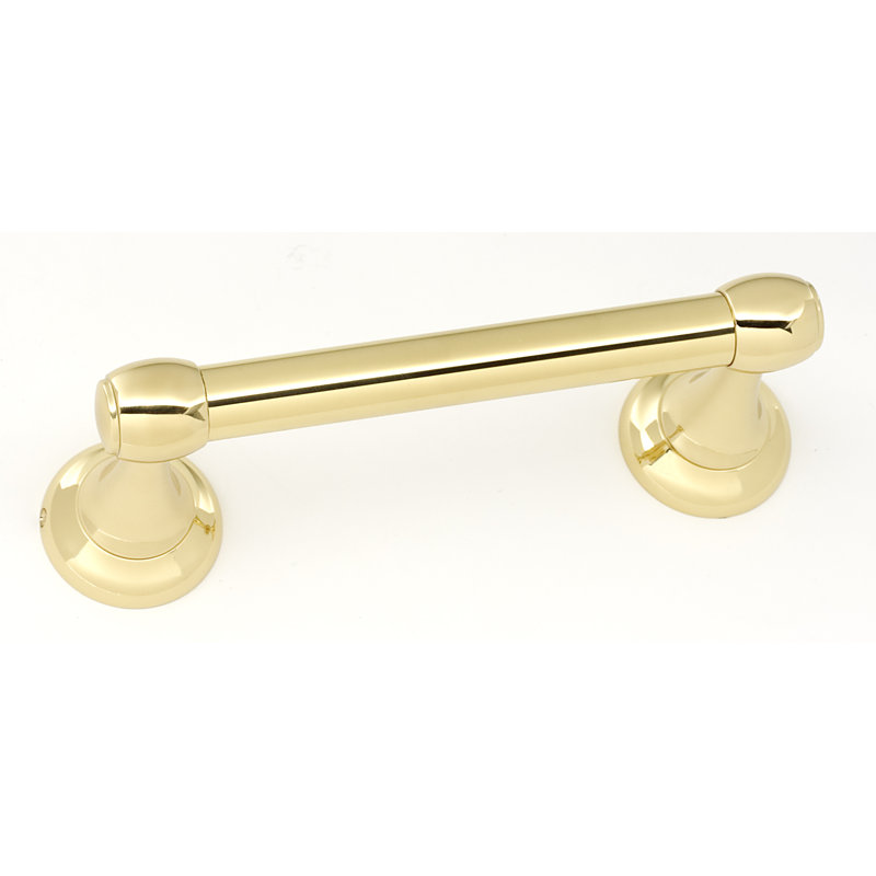 Royale Wall Mounted Swing Tissue Holder, Polished Brass