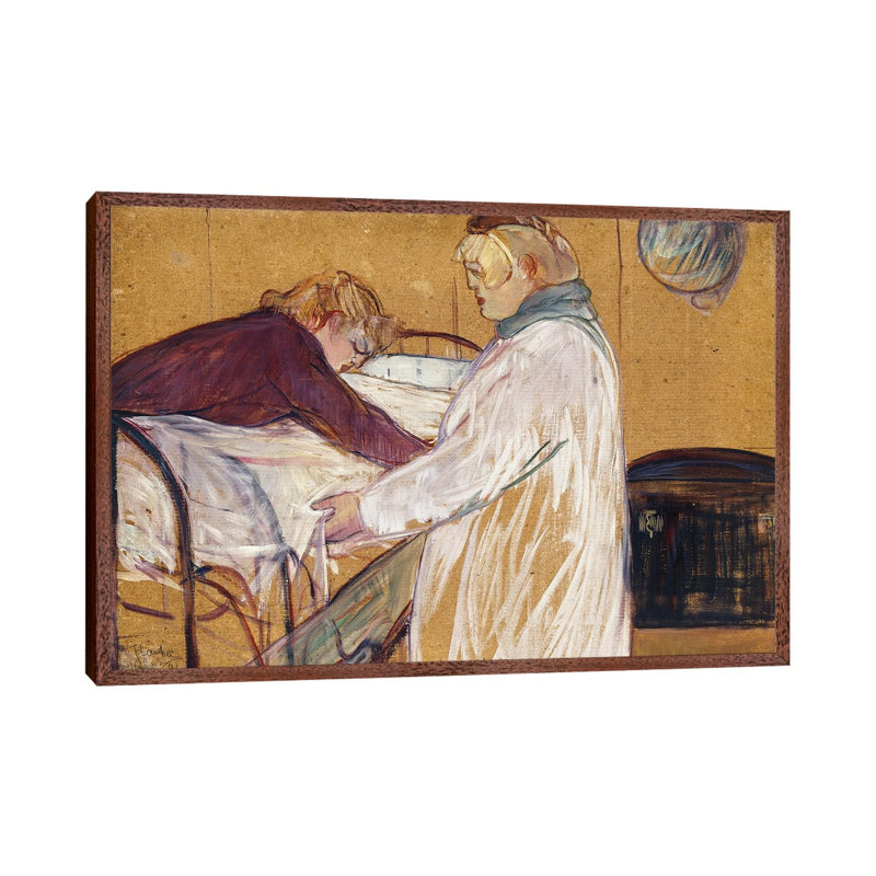 1 Piece Wall Art on Canvas, 66.04 cm H x 45.72 cm W, Classic Wood Framed