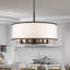 Berthine 7 - Light Dimmable Drum Chandelier-22524454