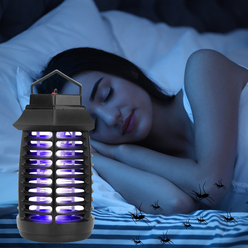 Electric Bug Zapper Uv Mosquito Killer Lamp – Insect Fly Trap With Pest Control Light