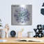 «Succulent Swatches III» par Grace Popp, verre d'art mural en métal-1330023421