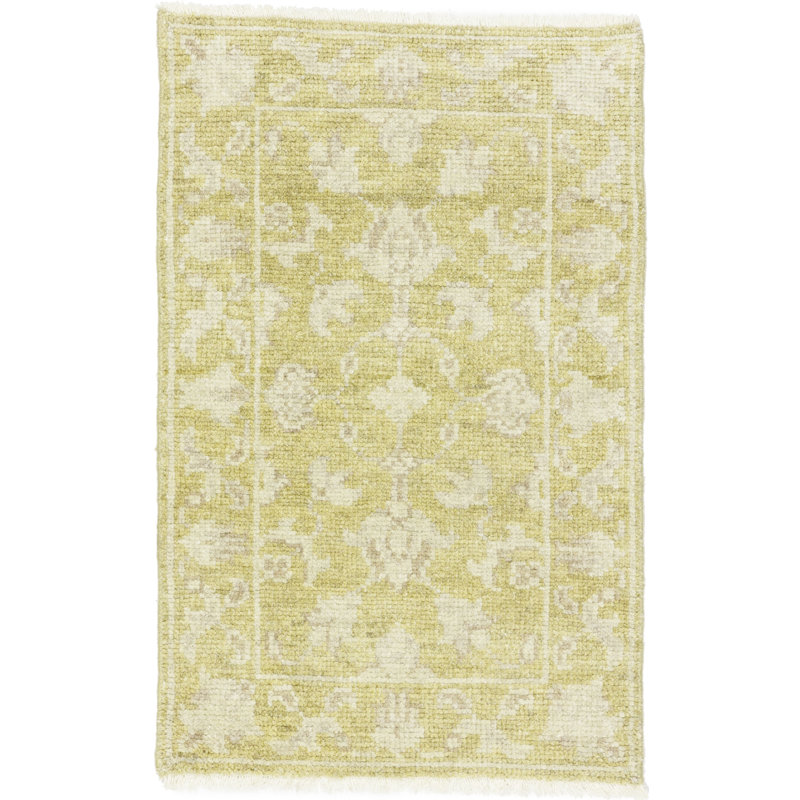 Tapis oriental floral Elandus, Rectangle 1 pi 11 po x 3 pi