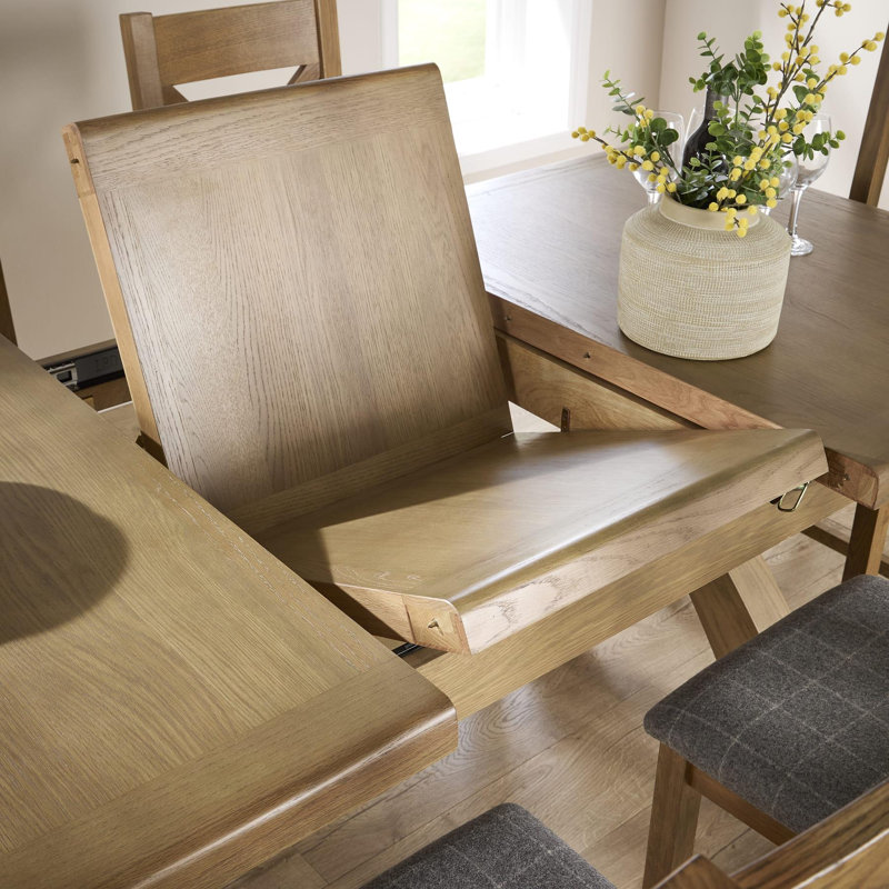 Butterfly Extending Leaf Dining Set, 1.8m - 2.3m