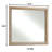 Leeba Flat Wall Mirror