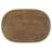 Round Solid Mango Wood Accent Side Table