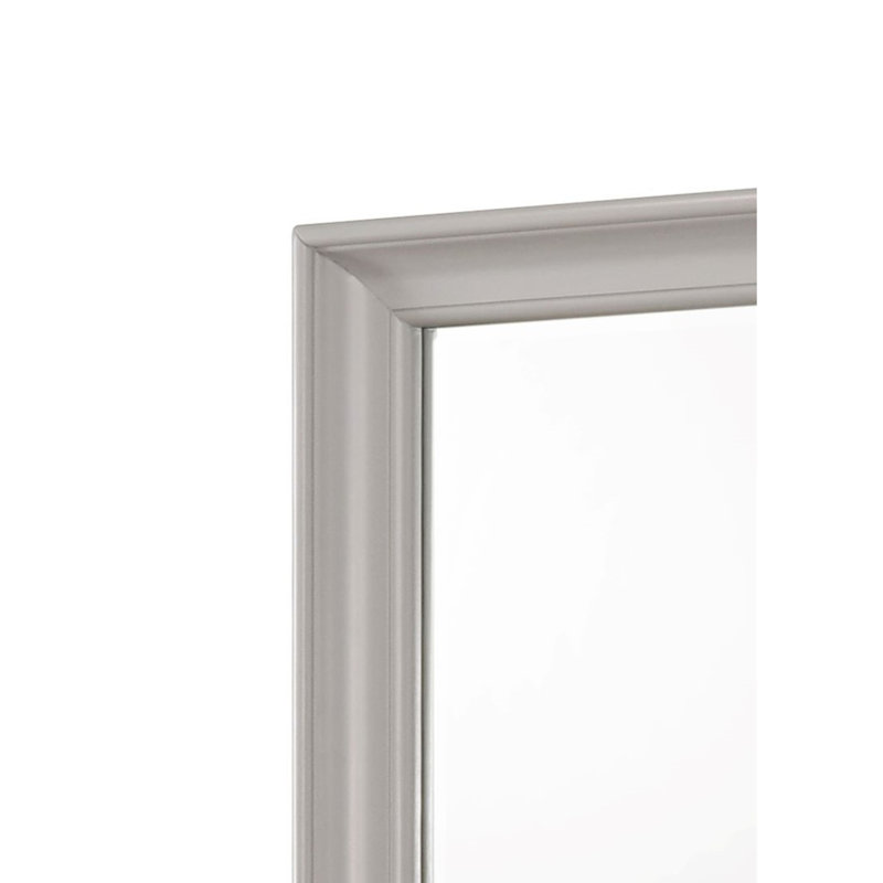 Gray Square Mirror, Gray