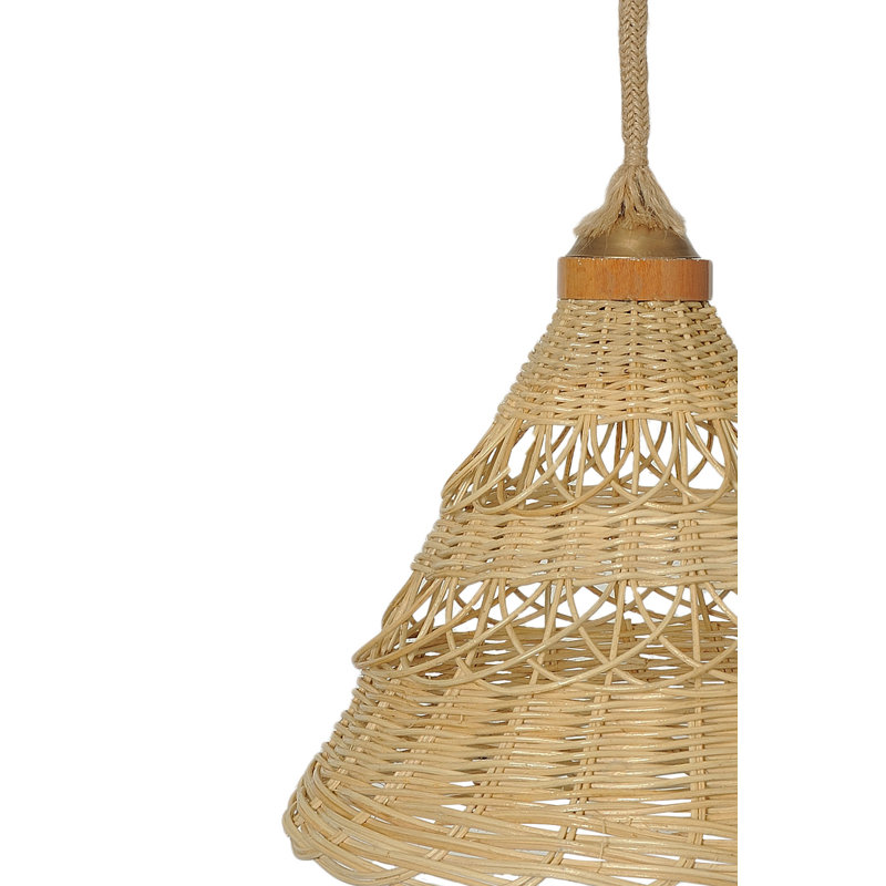 1 - Light Natural Bell Pendant