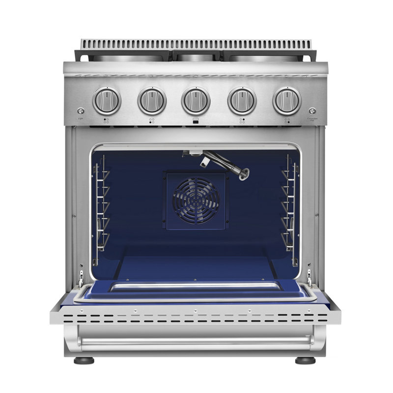 Empava 30" 4.2 Cubic Feet Slide-In Range