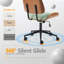 Chaise de bureau pivotante en polyuréthane-400803321