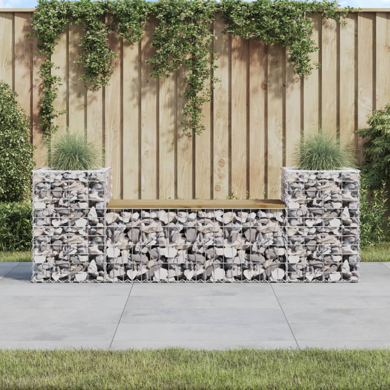 Churchville Solid Wood Outdoor Bench, Brown