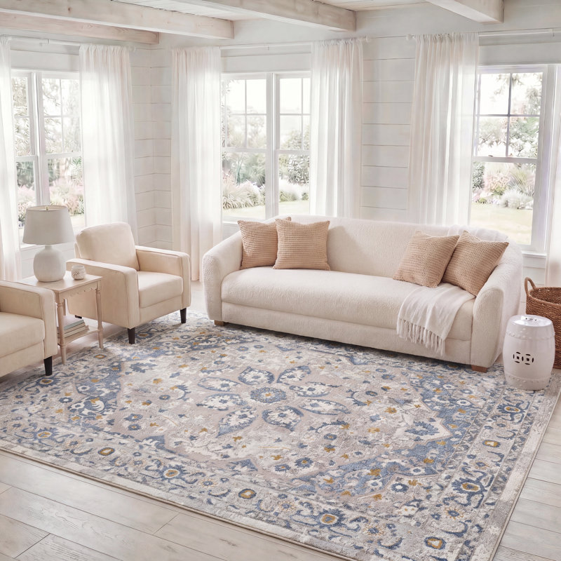 Palma Performance Oriental Rug, Rectangle 8' x 10'