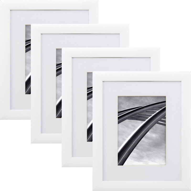 Ensemble de 4 cadres photo Deighton Gallery, 10 po x 13 po emmêlé à 7 po x 10 po