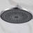 Modern 10" Wall Mounted Rainfall Shower System With Handheld Shower, Rotatable Shower-129178242