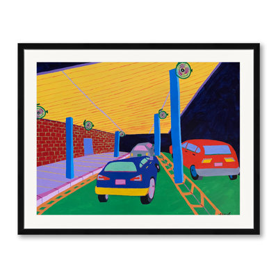Sue Graef " In Line At Chick-Fil-a " by Sue Graef