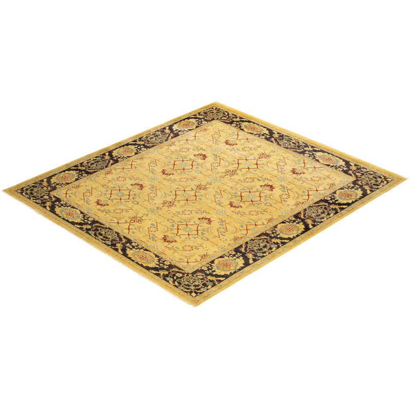 Vasudeva One-of-a-Kind 8' 2" X 9' 3" Hand Knotted Area Rug