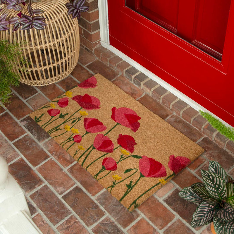Non-Slip Outdoor Doormat, Rectangle 1'6" x 2'6"