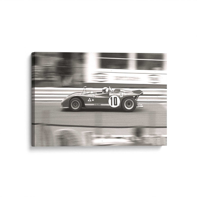 Speedline Racer, reproduction sur toile, H 12 po x l 18 po, Toile tendue