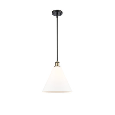 Luminaire suspendu en forme de globe à 1 lumière Hamal