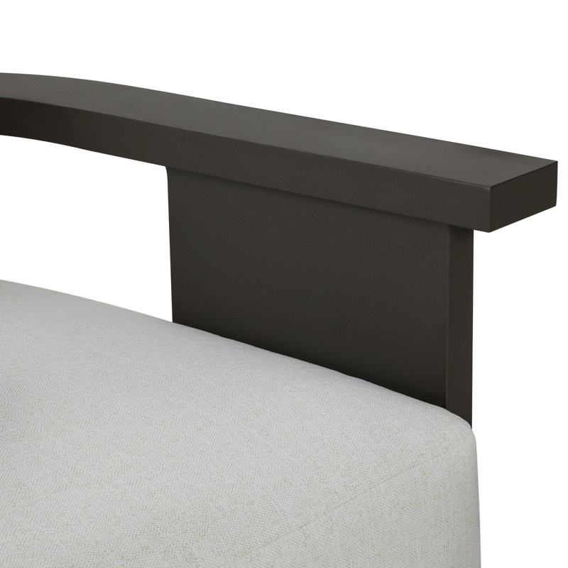 Tahana Outdoor Lounge Chair, Alessi Linen