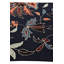 Tapis bleu marine Johansson