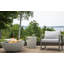 Eldora 20" Round Concrete Propane Tank Cover and Side Table by Real Flame-668661991