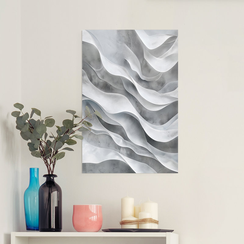 Série ABSTRACT CDLIX - Impression sur toile seulement - NON CADRE, H 48 po x l 32 po