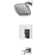 Verity Single Handle Wall Mounted Tub and Shower Trim Kit with Diverter Lever (Valve Not Included)