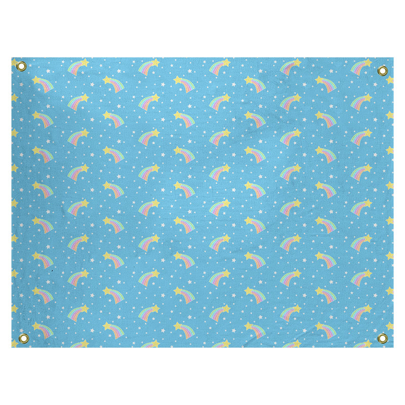 Tapisserie katelyn elizabeth stars stars Avicia, H 27,5 po x l 37,5 po, Intérieur, Bleu